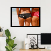 Beach Bums Poster (Heimbüro)