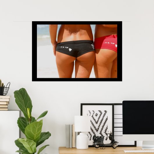 Beach Bums Poster (Heimbüro)