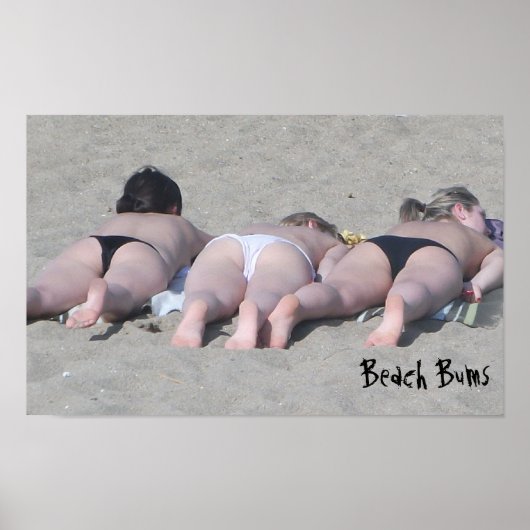Beach Bums Poster (Vorne)