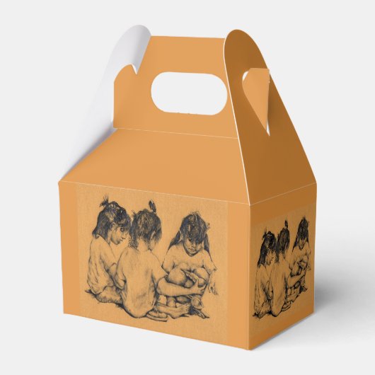 Beach Bunnies Geschenkschachtel (Rückseite)