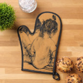 Beach Bunnies Ofenhandschuh (Oben unten)