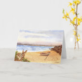'Beach Bunny' Card Karte (Gelbe Blume)