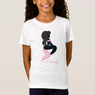Beach Bunny Pink Fin Mermaid Personalisiertes Shir T-Shirt