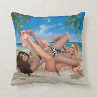 BEACH BUNNY'S TICKLE WRESTLING KISSEN