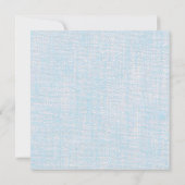 Beach Burlap Sand Dollar Bridal Dusche Einladung (Rückseite)