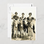 Beach Burros Postkarte (Vorne/Hinten)