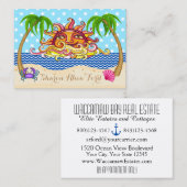 Beach Business Card 2 - SRF Visitenkarte (Vorne/Hinten)