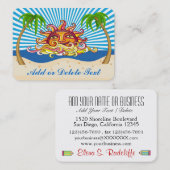 Beach Business Card Visitenkarte (Vorne/Hinten)
