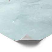 Beach Cabana Luau Party Foto Stand Hintergrund Poster (Ecke)