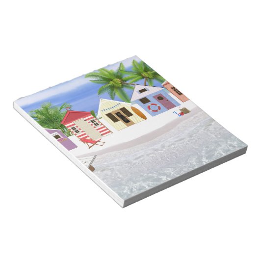 BEACH CABANAS NOTIZBLOCK (angewinkelt)