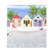 BEACH CABANAS NOTIZBLOCK (Vorderseite)