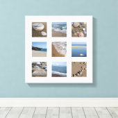 Beach Canvas Print Leinwanddruck (Insitu (Holzboden))