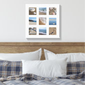 Beach Canvas Print Leinwanddruck (Insitu (Schlafzimmer))