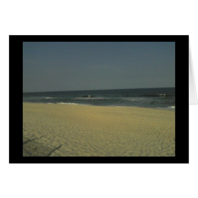 Beach Card (Vorderseite (Horizontal))