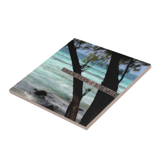 Beach Chairs Rum Point Grand Cayman Fliese (Seite)