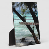 Beach Chairs Rum Point Grand Cayman Fotoplatte (Seite)