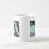 Beach Chairs Rum Point Grand Cayman Kaffeetasse (Mittel)