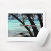 Beach Chairs Rum Point Grand Cayman Mousepad (Mit Mouse)
