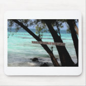 Beach Chairs Rum Point Grand Cayman Mousepad (Vorne)