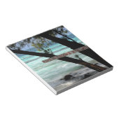 Beach Chairs Rum Point Grand Cayman Notizblock (angewinkelt)