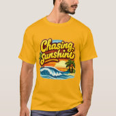 Beach Chasing Sunshine Tee (Vorderseite)