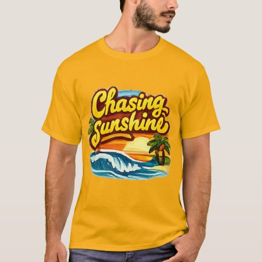 Beach Chasing Sunshine Tee (Vorderseite)