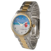 Beach Cheers Armbanduhr (Schrägansicht)