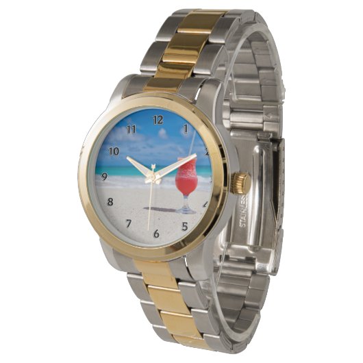 Beach Cheers Armbanduhr (Schrägansicht)