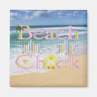 Beach Chick Magnet