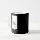 Beach Chicken - Seagull Gull Spaß Kaffeetasse (Vorderseite Links)
