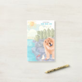 BEACH CHOW Sticky Notes Post-it Klebezettel (Auf Schreibtisch)