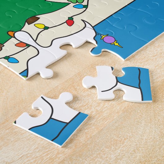 Beach Christmas Jigsaw Puzzle (Seite)