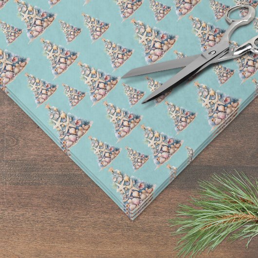 Beach Christmas Seidenpapier