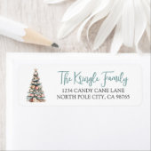 Beach Christmas Tree Return Address (Insitu)