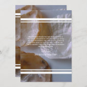 Beach Clams Wedding Dankeskarte (Vorne/Hinten)