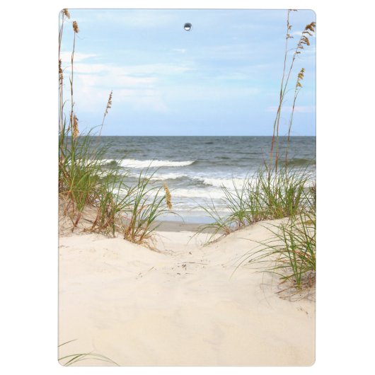 Beach Clipboard Klemmbrett (Rückseite)