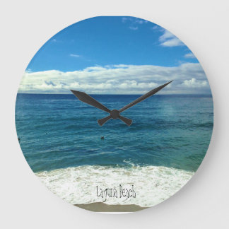 Beach Clock Große Wanduhr