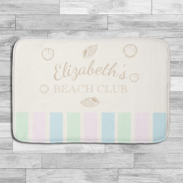 Beach Club Birthday Badematte