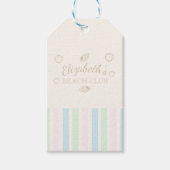 Beach Club Birthday Geschenkanhänger (Vorderseite)