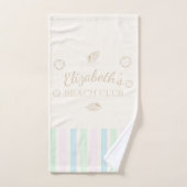 Beach Club Birthday Handtuch (Handtuch)