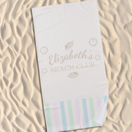 Beach Club Birthday Strandtuch