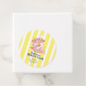 Beach Club Yellow Cabana Feste Party Geschenkanhänger (Beispiel)