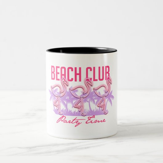 beach club zweifarbige tasse (Mittel)