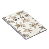 Beach Coast Ocean Sea Turtles Notizblock (Rechte Seite)