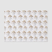 Beach Coast Snowman Weihnachten Seidenpapier (Vorderseite)