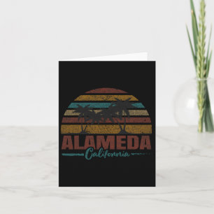 Beach Coastal City Vacation Souvenir Alameda Karte