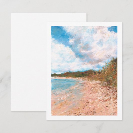 Beach Coastal Michigan Shoreline (Vorne/Hinten)