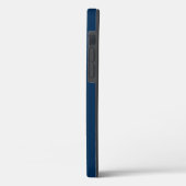 Beach Coastal Navy Blue Case-Mate iPhone Hülle (Rückseite / Links)