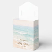 Beach coastal summer baby shower geschenkschachtel (Geöffnet)