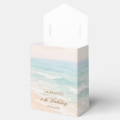 Beach coastal summer Birthday Geschenkschachtel (Geöffnet)